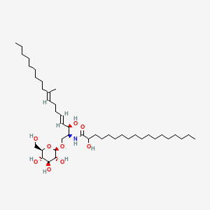 Chemical structure of Cerebroside D