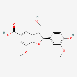 Chemical structure of Ceplignan