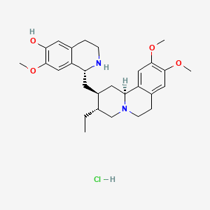 Chemical structure of Cephaeline hydrochloride