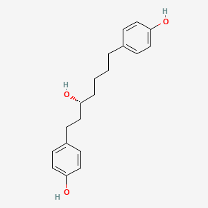 Chemical structure of Centrolobol