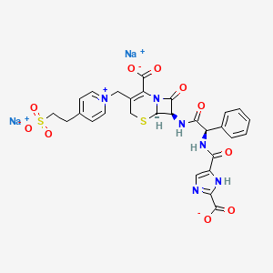 Chemical structure of Cefpimizole Disodium Salt