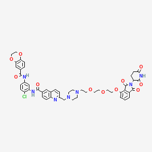 Chemical structure of CCT367766