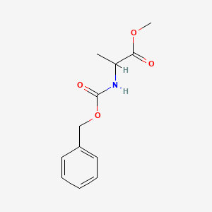 Chemical structure of Cbz-D-Ala-OMe