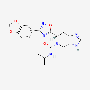Chemical structure of CBK289001