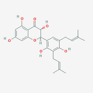 Chemical structure of Cathayanon I