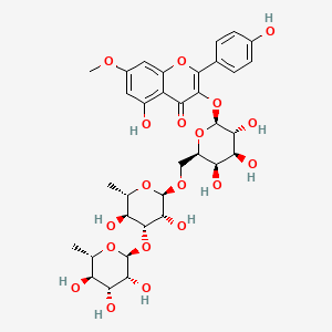 Chemical structure of Catharticin