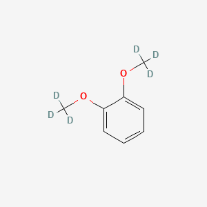 Chemical structure of Catechol Dimethylether-d6