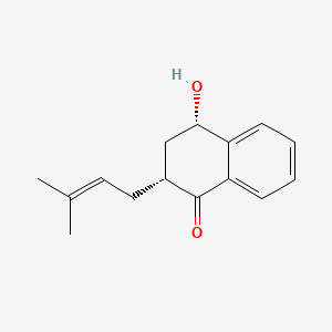 Chemical structure of Catalponol