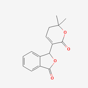 Chemical structure of Catalpalactone