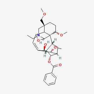 Chemical structure of Carmichasine B