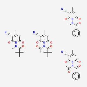 Chemical structure of Carboxyrhodamine 110-PEG3-Azide