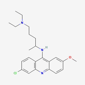 Chemical structure of Carboxymethylcellulose calcium