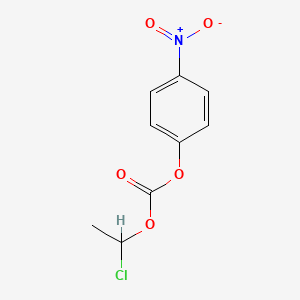 Chemical structure of Carbonic Acid 4-Nitro-Phenyl Ester 1-Chloro-Ethyl Ester
