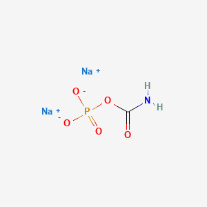 Chemical structure of Carbamyl Phosphate Disodium Salt
