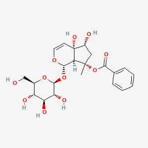 Chemical structure of Caprarioside