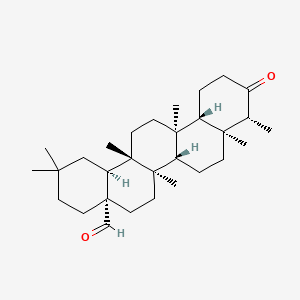 Chemical structure of Canophyllal