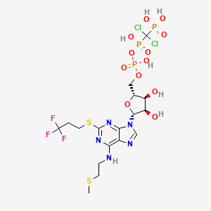 Chemical structure of Cangrelor