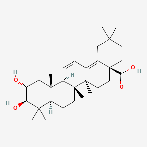 Chemical structure of Camaldulenic acid