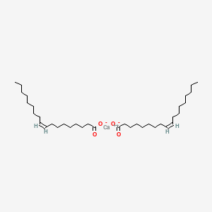 Chemical structure of Calcium oleate