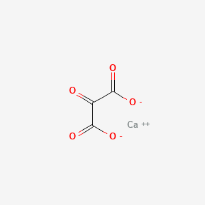 Chemical structure of Calcium Mesoxalate Trihydrate