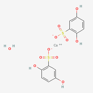 Chemical structure of Calcium Dobesilate Hydrate