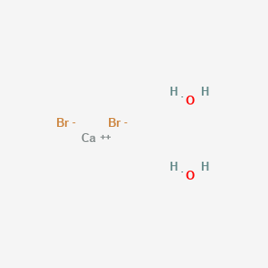 Chemical structure of CALCIUM BROMIDE DIHYDRATE