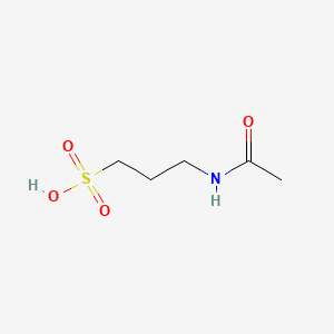 Chemical structure of Acamprosate