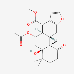 Chemical structure of Caesalpine B