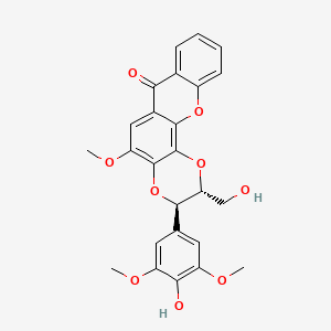 Chemical structure of Cadensin D