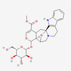 Chemical structure of Cadambine