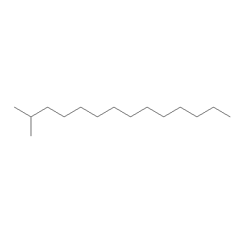 Chemical structure of C13-C16 Isoparaffin