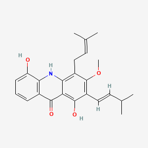 Chemical structure of Buxifoliadine B