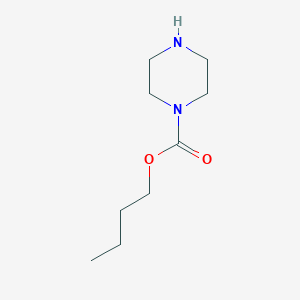 Chemical structure of Butyl piperazine-1-carboxylate