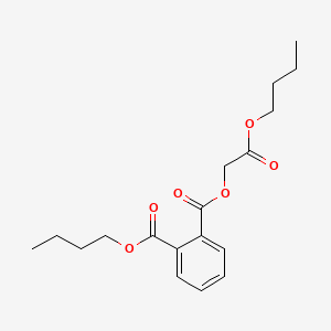 Chemical structure of Butyl Phthalyl Butyl Glycolate