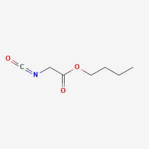Chemical structure of Butyl Isocyanatoacetate