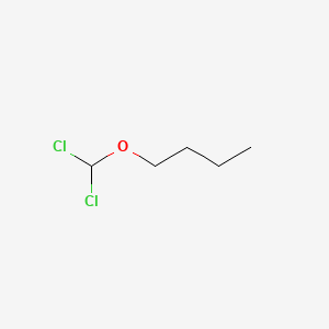 Chemical structure of Butyl Dichloromethyl Ether