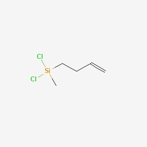 Chemical structure of BUTENYLMETHYLDICHLOROSILANE