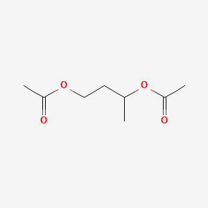 Chemical structure of 1,3-Butanediol diacetate
