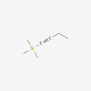 Chemical structure of 1-Butynyltrimethylsilane