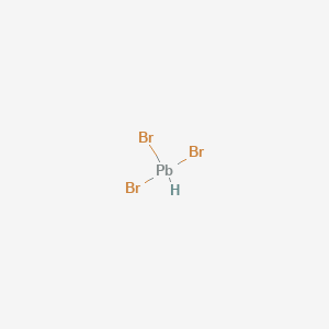 Chemical structure of BrH3Pb
