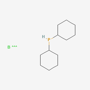 Chemical structure of Borane-dicyclohexylphosphine complex