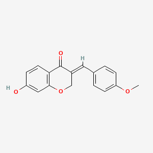 Chemical structure of Bonducellin