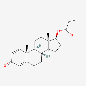 Chemical structure of Boldenone propionate