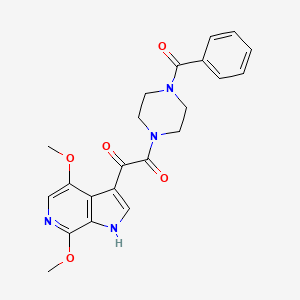 Chemical structure of BMS-488043
