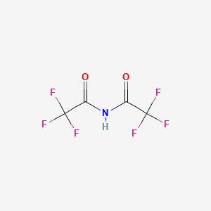 Chemical structure of Bistrifluoroacetamide