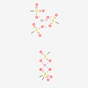 Chemical structure of Bismuth methane sulfonate