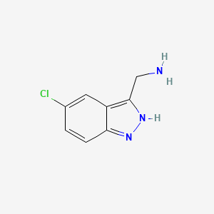 Chemical structure of BISF-3