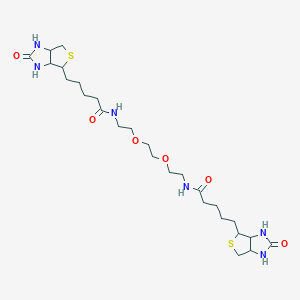 Chemical structure of Bis-Biotin-PEG23
