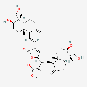 Chemical structure of Bisandrographolide