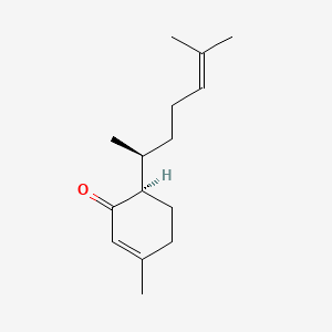 Chemical structure of Bisabola-3,10-dien-2-one